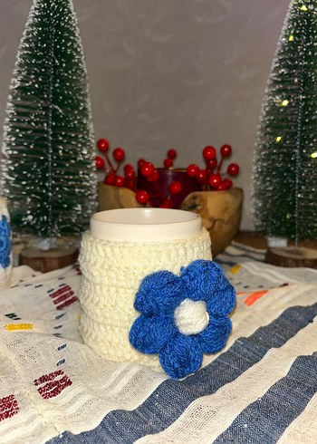 Renkli Örgü Desenli Seramik Bardaklar - Görsel 4