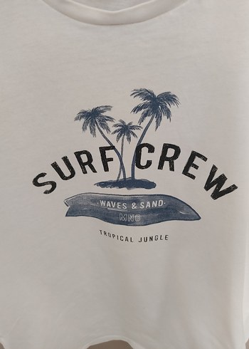 Beyaz Baskılı Erkek Çocuk Tişörtü - Görsel 2