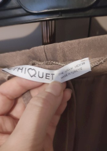 Vizon Kadın Rahat Kesim Midi Pantolon - Görsel 8