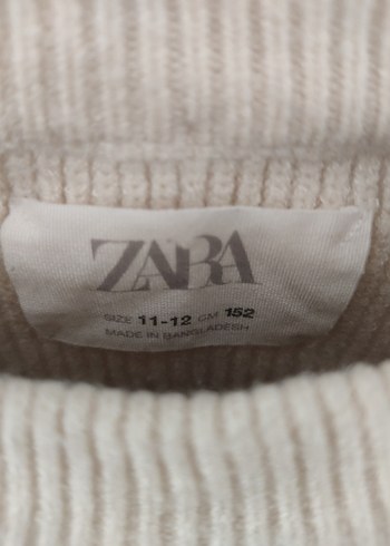 Zara Çizgili, Uzun Kollu, Triko Kazak - Görsel 5