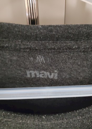 Gri Baskılı Erkek Kısa Kollu Tişört - Görsel 2