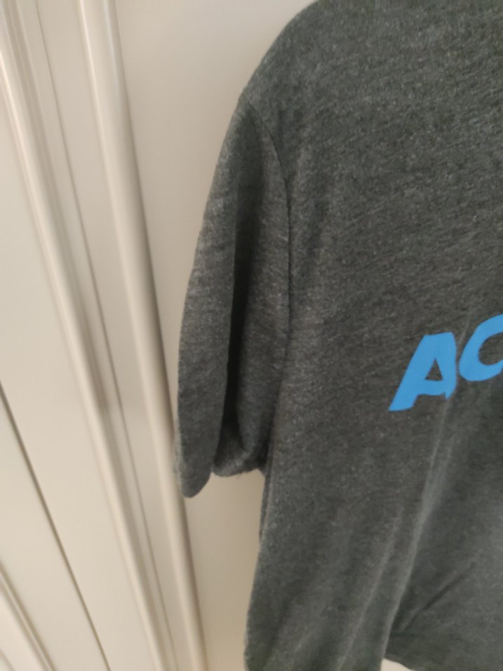 Gri Baskılı Erkek Kısa Kollu Tişört - Görsel 4