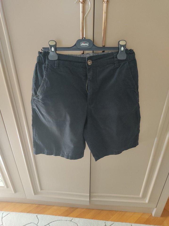 Gri Erkek Kısa Şort - Görsel 5