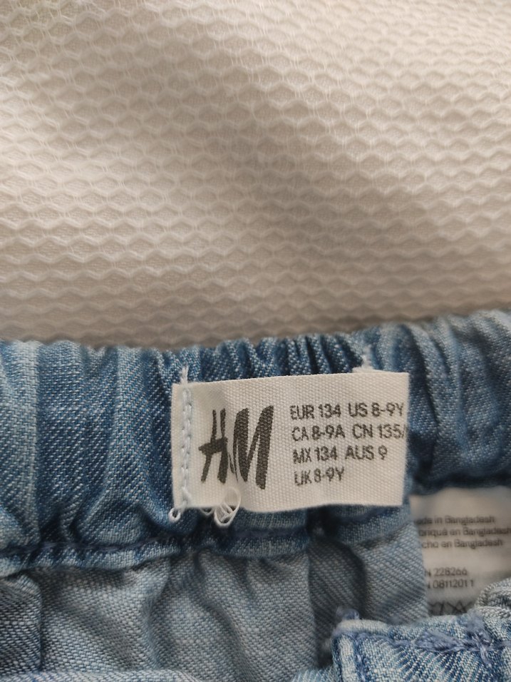 Düğmeli Mavi Denim Mini Etek - Görsel 3