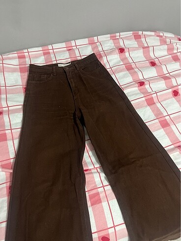 m Beden kahverengi Renk Jean pantolon