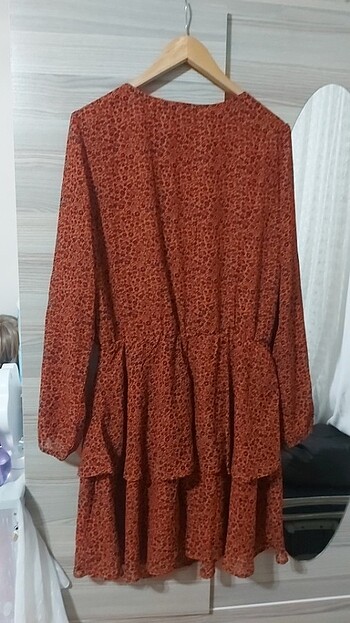xl Beden çeşitli Renk Yazlık Elbise 