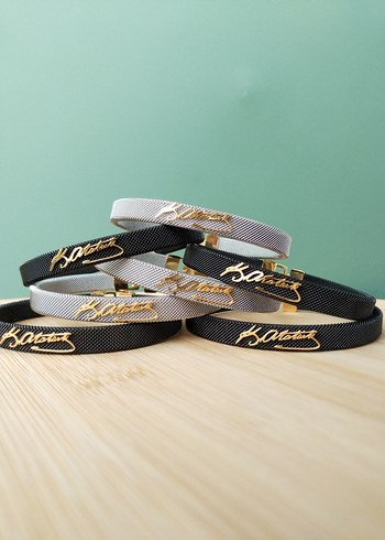 Çelik erkek bileklik - Görsel 2