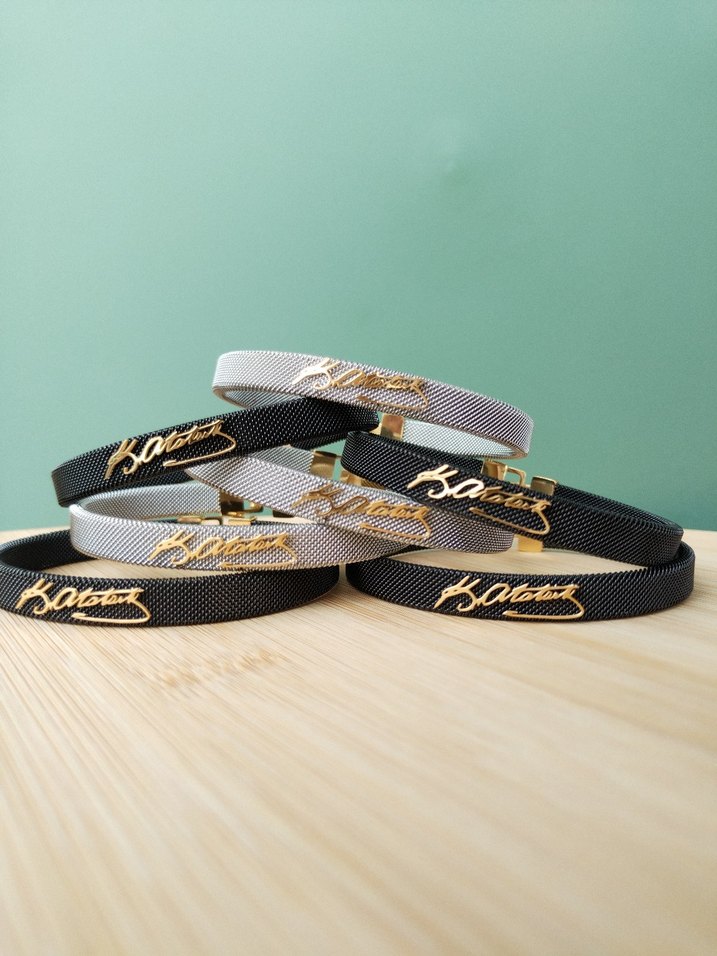 Çelik erkek bileklik - Görsel 2