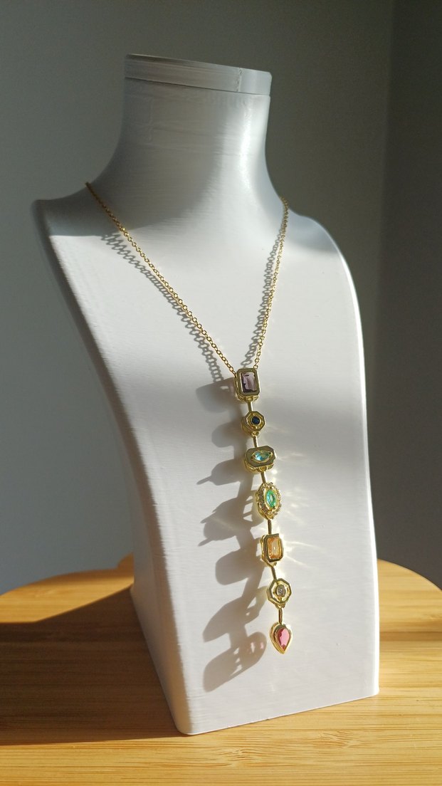 Çelik element kolye - Görsel 3