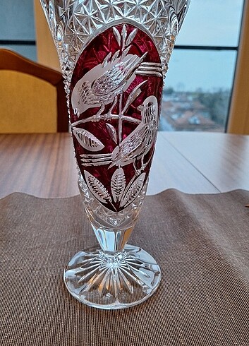 Diğer KRİSTAL ALMAN VAZO
