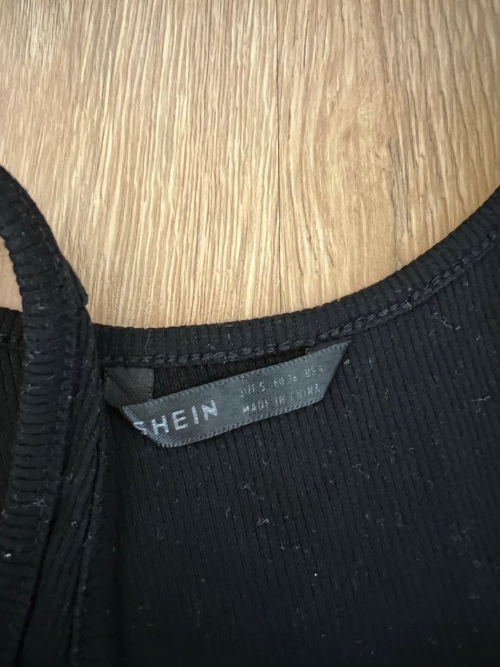 Siyah Strappy Bustier Atlet - Görsel 3