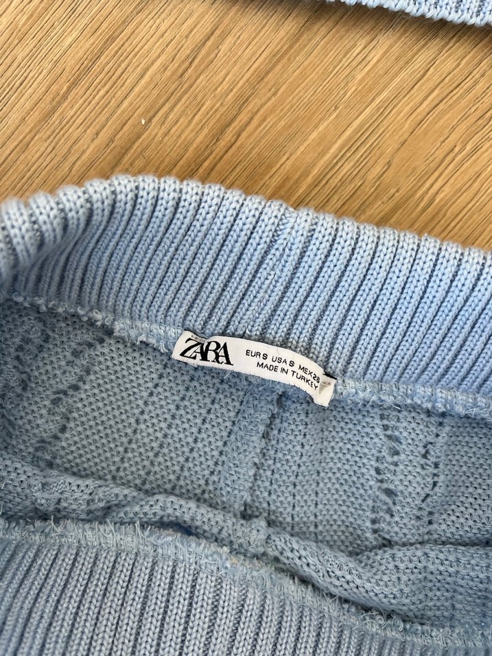 Mavi Örgü Mini Takım - Görsel 3