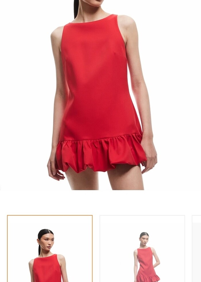 Koton balon etekli elbise - Görsel 2