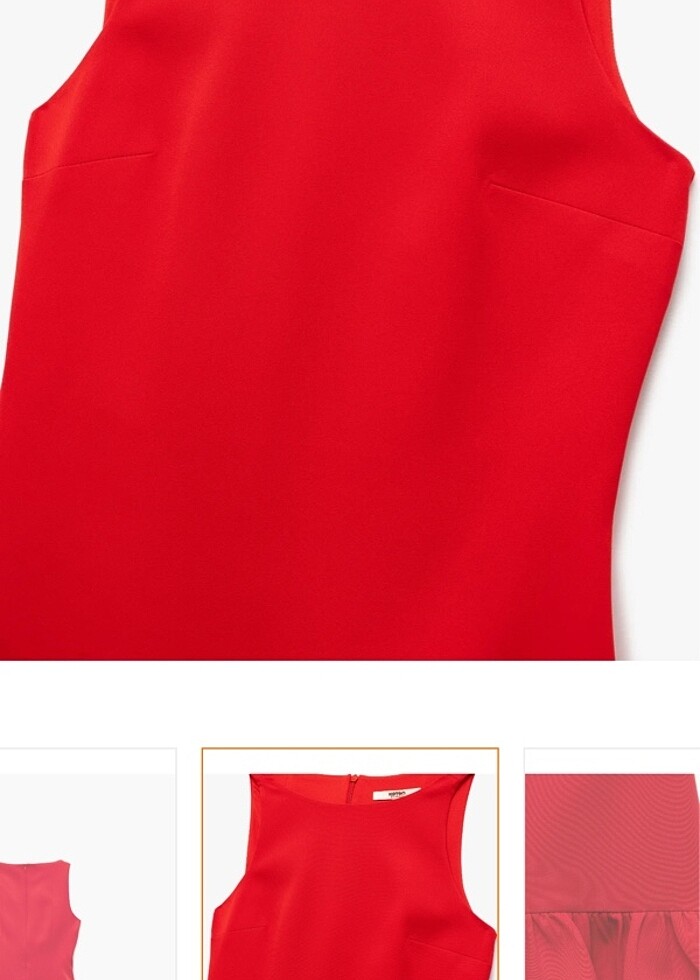 Koton balon etekli elbise - Görsel 5