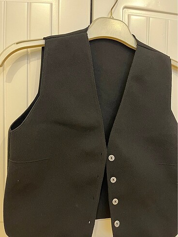 m Beden Crop yelek