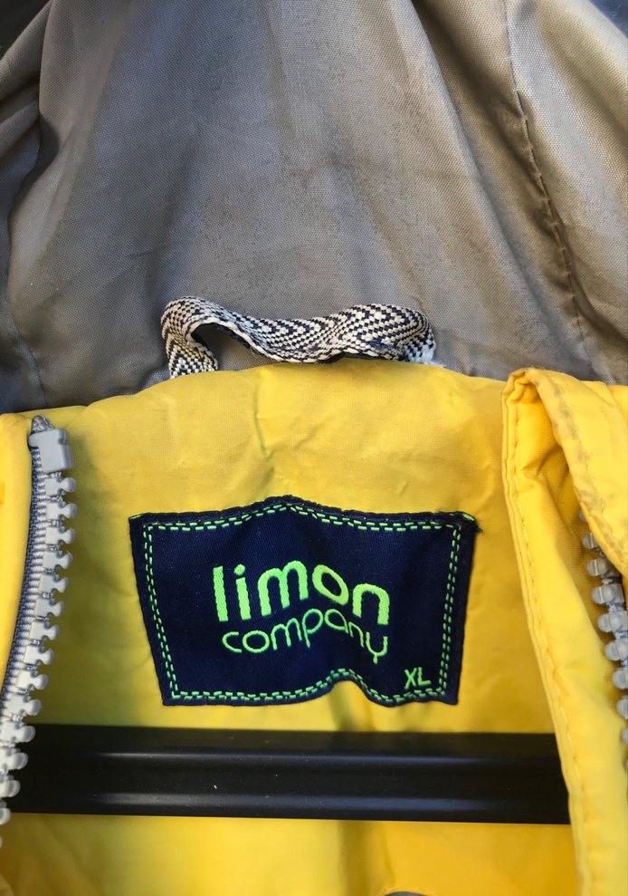 Sarı Fermuarlı Kadın  erkek Kışlık Mont - Görsel 4