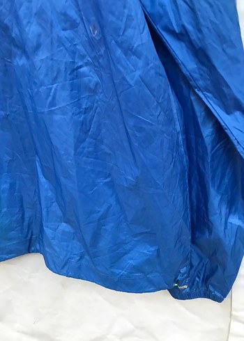 Erkek Mavi Kapüşonlu Rüzgarlık Mont - Görsel 8