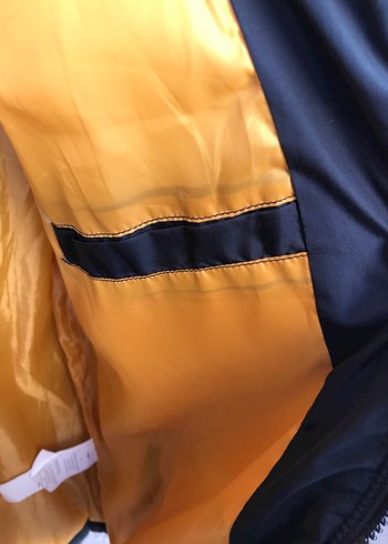 Lacivert Kapüşonlu Erkek Mont - Görsel 6