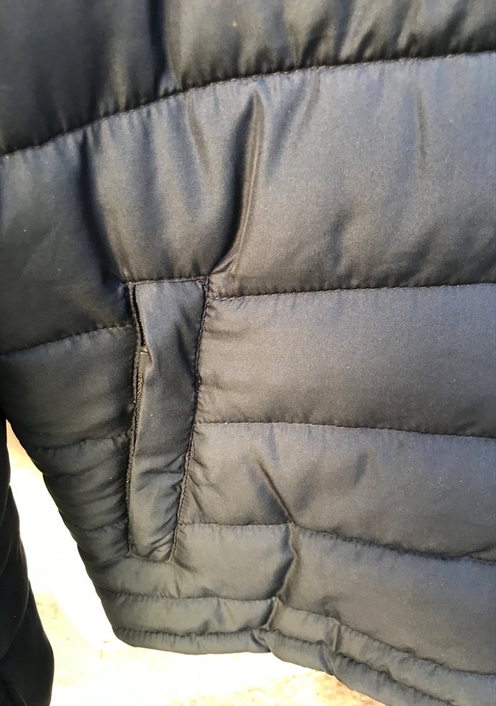 Lacivert Kapüşonlu Erkek Mont - Görsel 5