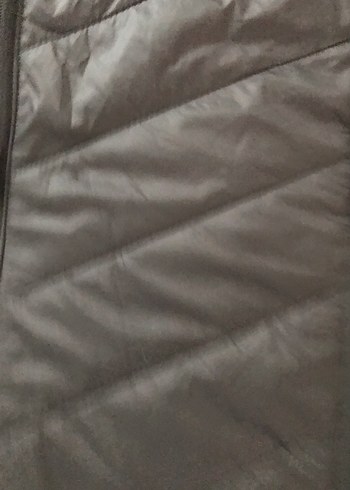 Erkek kadın Siyah Fermuarlı Kısa İnce Montu - Görsel 4