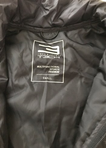 Erkek kadın Siyah Fermuarlı Kısa İnce Montu - Görsel 3