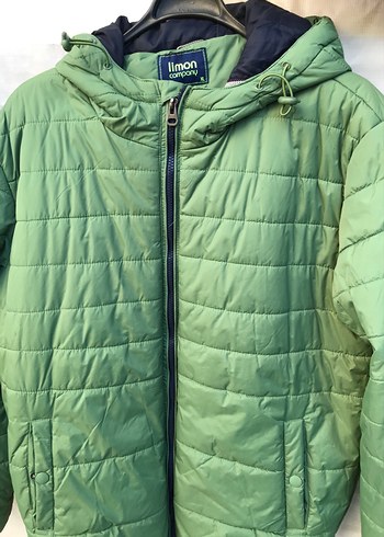 Yeşil Fermuarlı Erkek Mont - Görsel 5