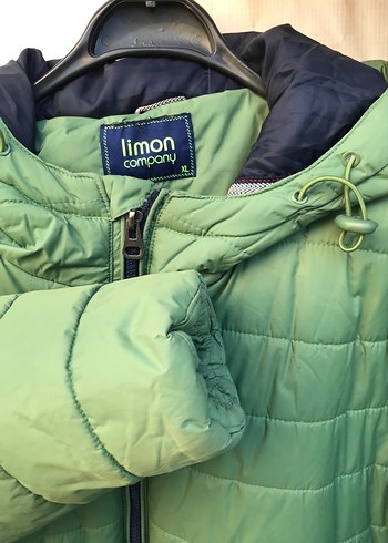 Yeşil Fermuarlı Erkek Mont - Görsel 6