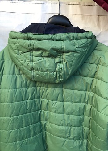 Yeşil Fermuarlı Erkek Mont - Görsel 10