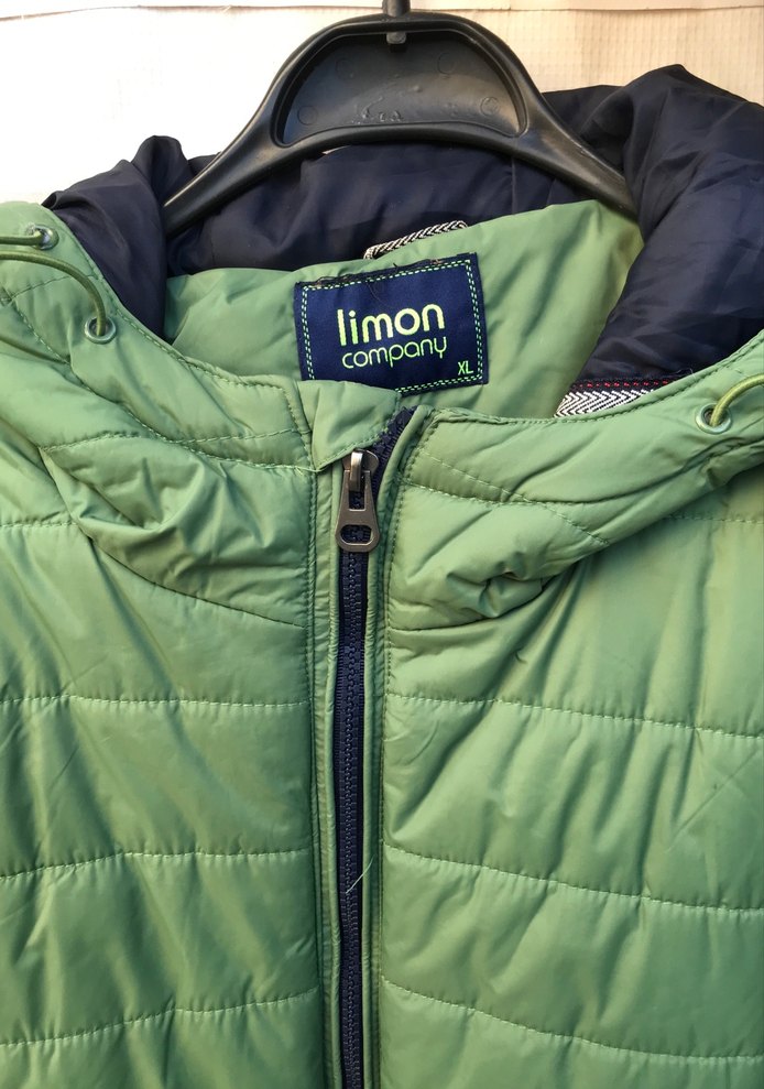 Yeşil Fermuarlı Erkek Mont - Görsel 4