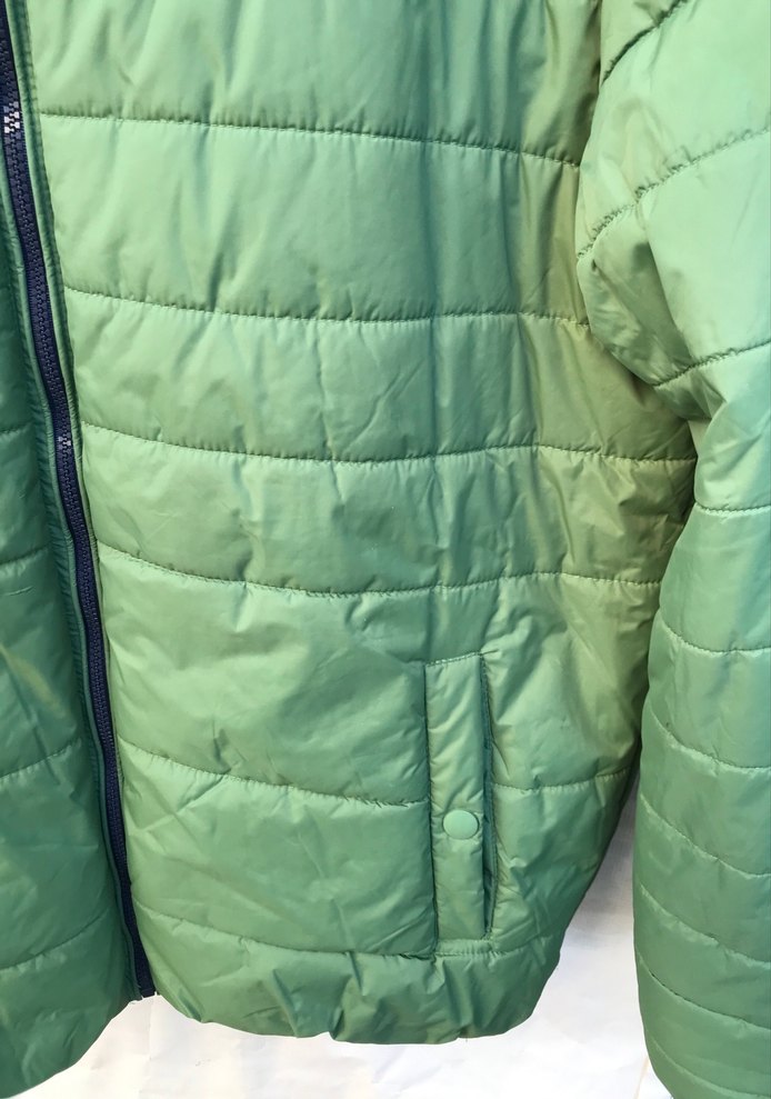 Yeşil Fermuarlı Erkek Mont - Görsel 3