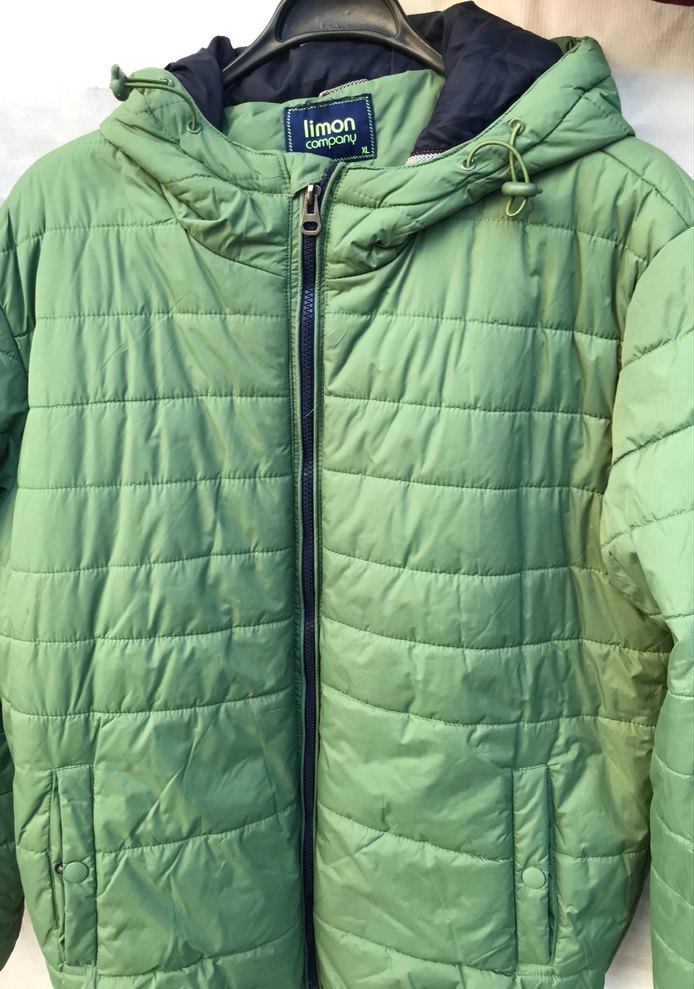 Yeşil Fermuarlı Erkek Mont - Görsel 5