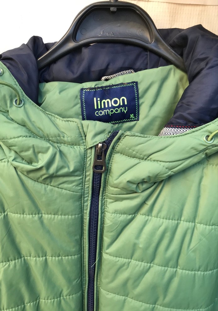 Yeşil Fermuarlı Erkek Mont - Görsel 2