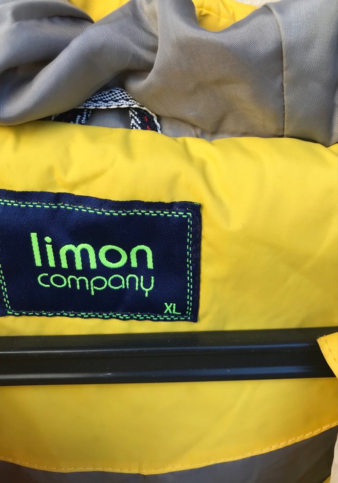 Sarı Fermuarlı Kadın Kışlık Mont - Görsel 3