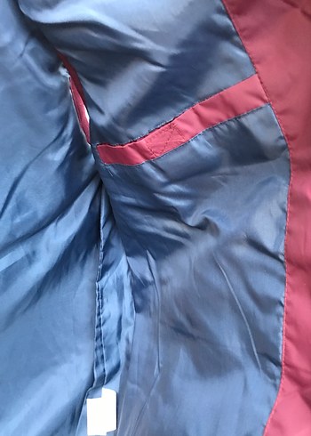 Bordo Fermuarlı Kadın  erkek Yelek - Görsel 6