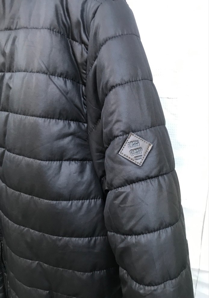 Siyah Erkek Fermuarlı Street Wear Mont - Görsel 4