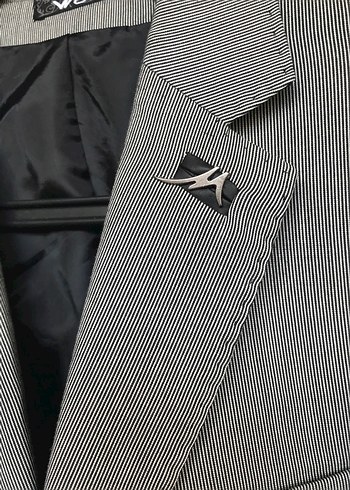 Gri Erkek Çeket - Görsel 5