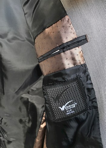 Gri Erkek Çeket - Görsel 7