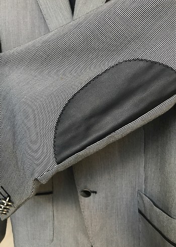 Gri Erkek Çeket - Görsel 3