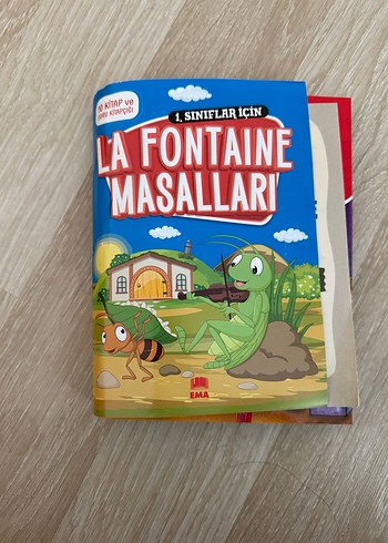 1.sınıflar için,La Fontaine Masalları Çocuk Kitapları Seti