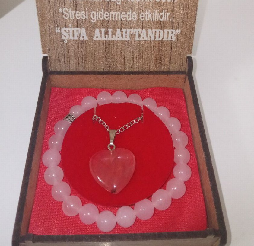 pembe kuvars seti - Görsel 3