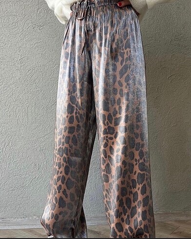 Leopar trend pantolon