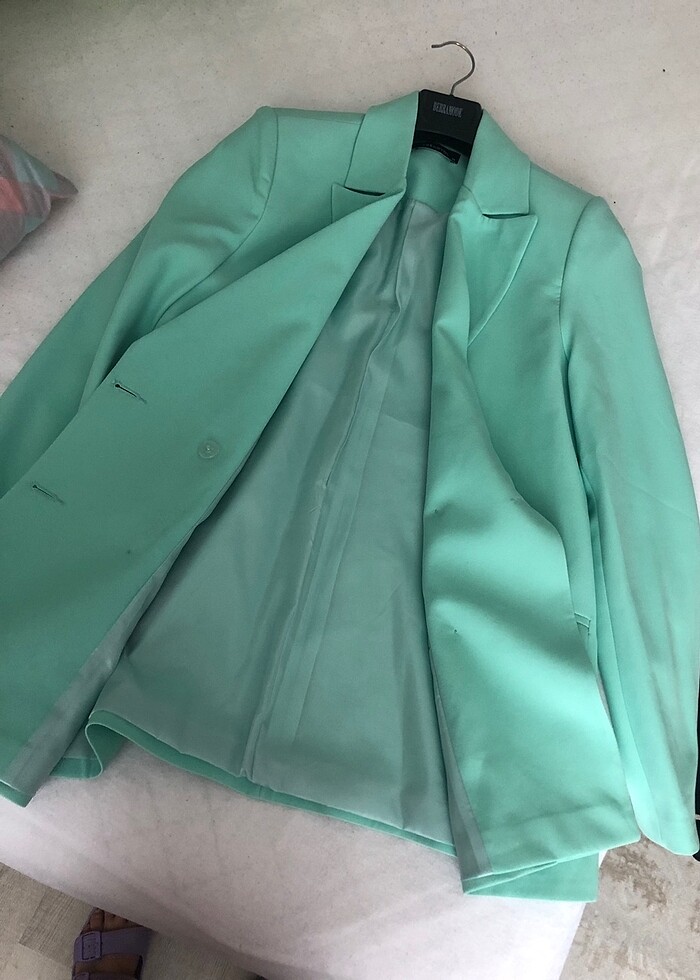 Astarlı Blazer çeşitli renkli ceketler - Görsel 2