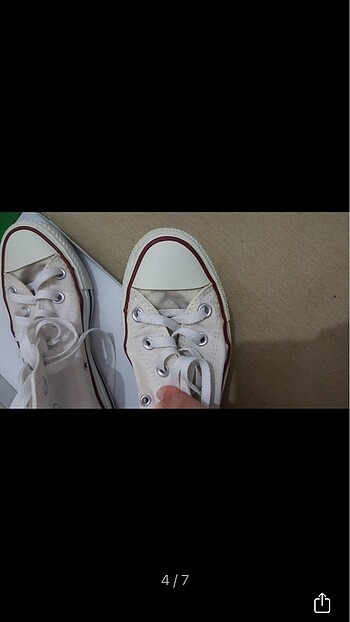 36 Beden beyaz Renk Converse