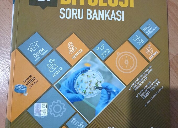 Biyoloji 9. Sınıf tyt soru Bankası 