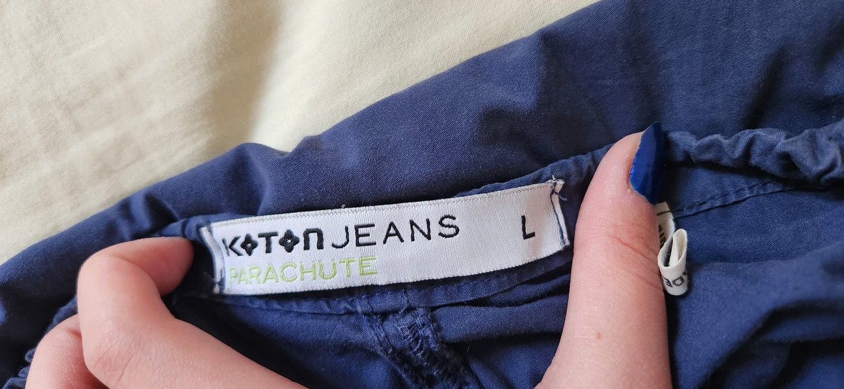 koton paraşüt pantolon - Görsel 4