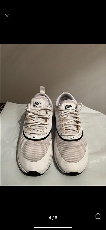 36,5 Beden beyaz Renk Nike Airmax Thea Kadın