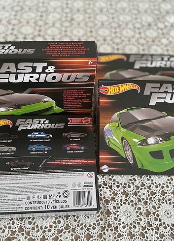  Beden Fast and furious Hızlı ve öfkeli serisi 10lu set