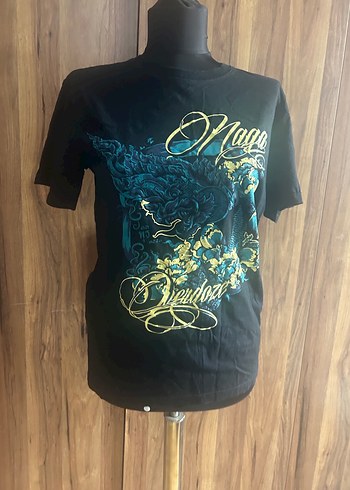 Siyah Baskılı Tshirt