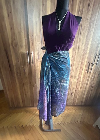 Çok renkli pareo - Görsel 4