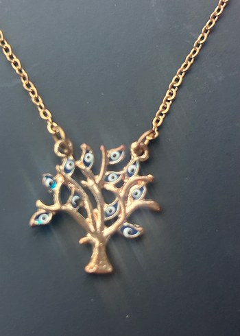 Hayat Ağacı nazarlıklı kolye - Görsel 8